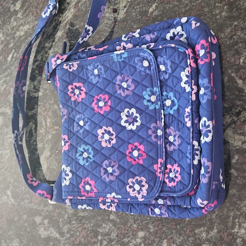 Vera Bradley Floral Quilted Crossbody Bag